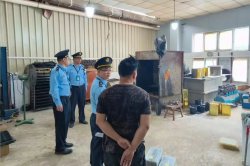 東莞大嶺山群眾舉報(bào)屬實(shí)，黑工廠偷排廢氣被查處